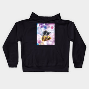 Space Panda Riding Cow Unicorn - Taco & Donut Kids Hoodie